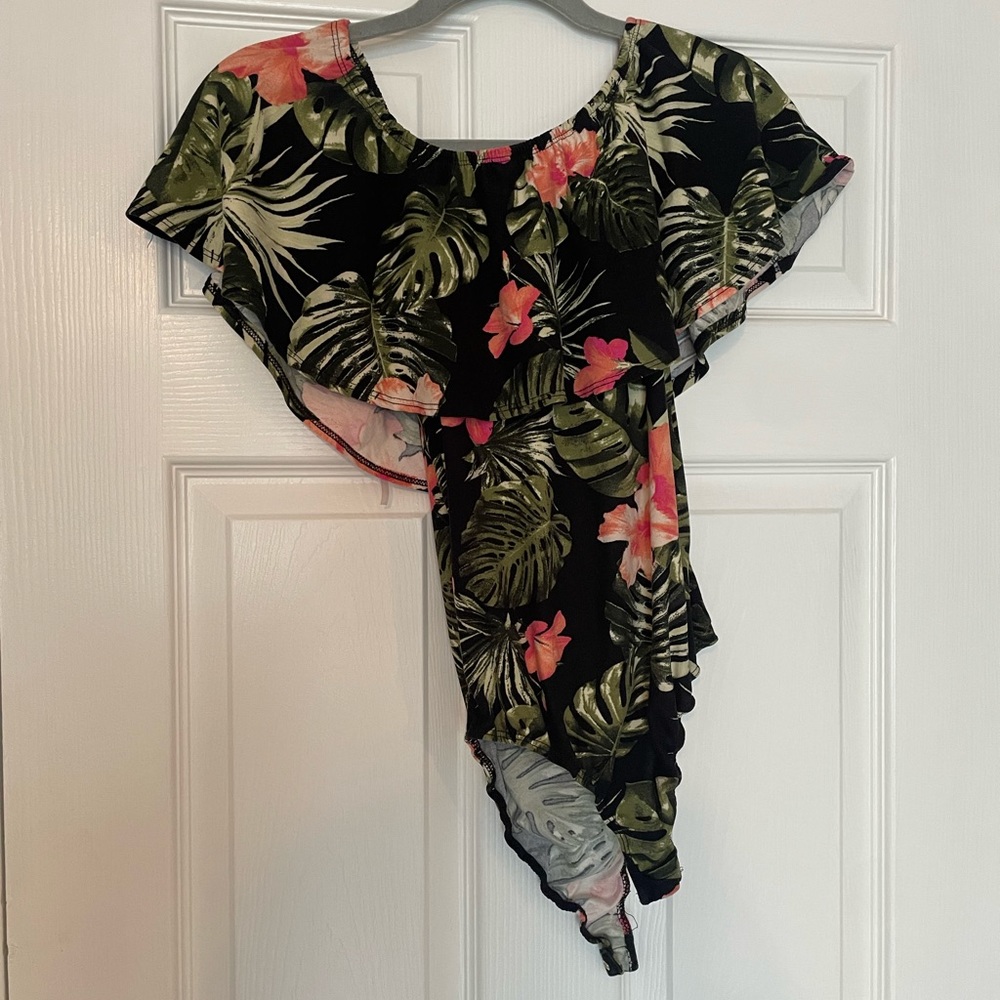 Tropical body suit
